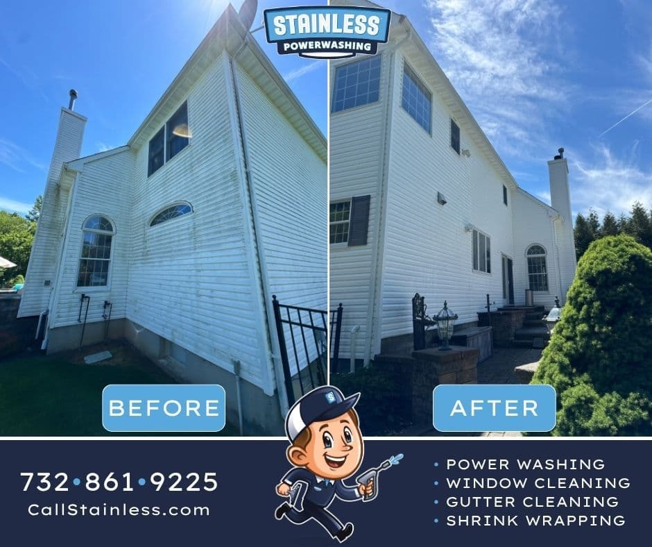 Soft Wash House Cleaning Done Right in Colts Neck image