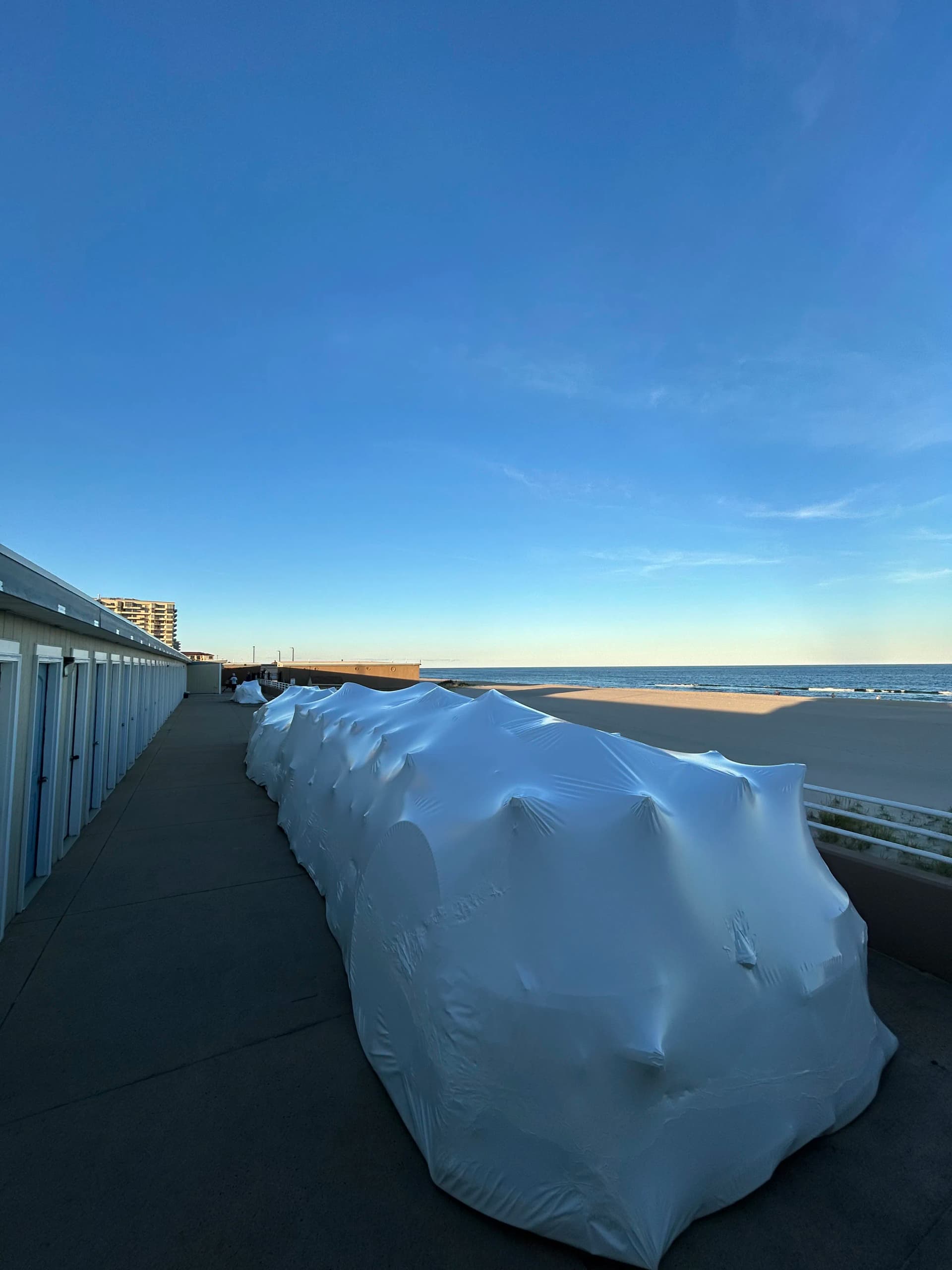 Gallery photos for Outdoor Furniture Shrink Wrapped for Winter in Long Branch: Image #2