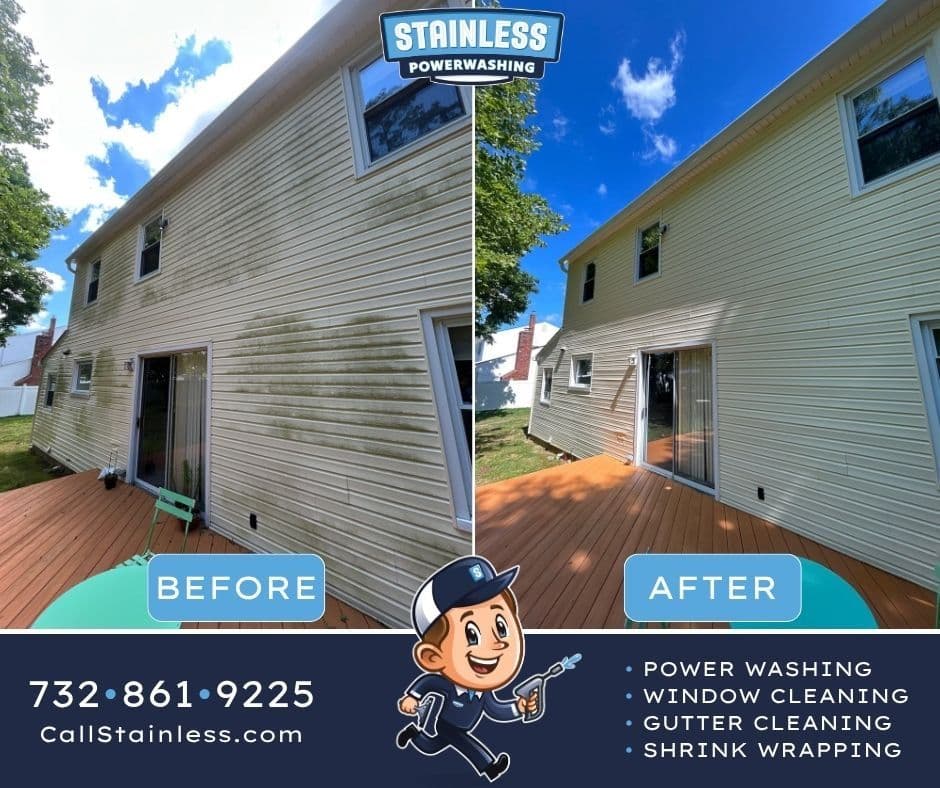 Project Soft Wash House Washing and Deck Cleaning in Rumson NJ image