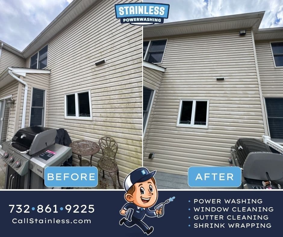 Project Dirty Siding No More - Soft Wash House Cleaning in Freehold NJ image