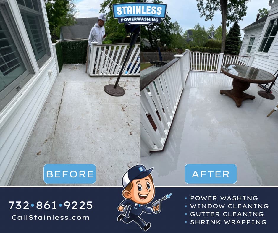 Deck and Balcony Cleaning Done Right in Rumson NJ image
