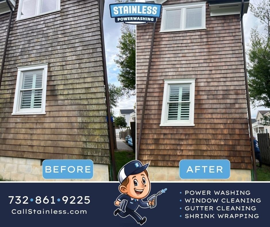 Cedar Shake Soft Wash in Toms River That Actually Works image