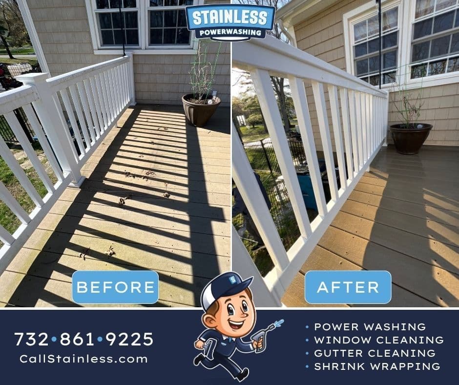 Project Porch Deck Cleaning Done Right in Marlboro NJ image