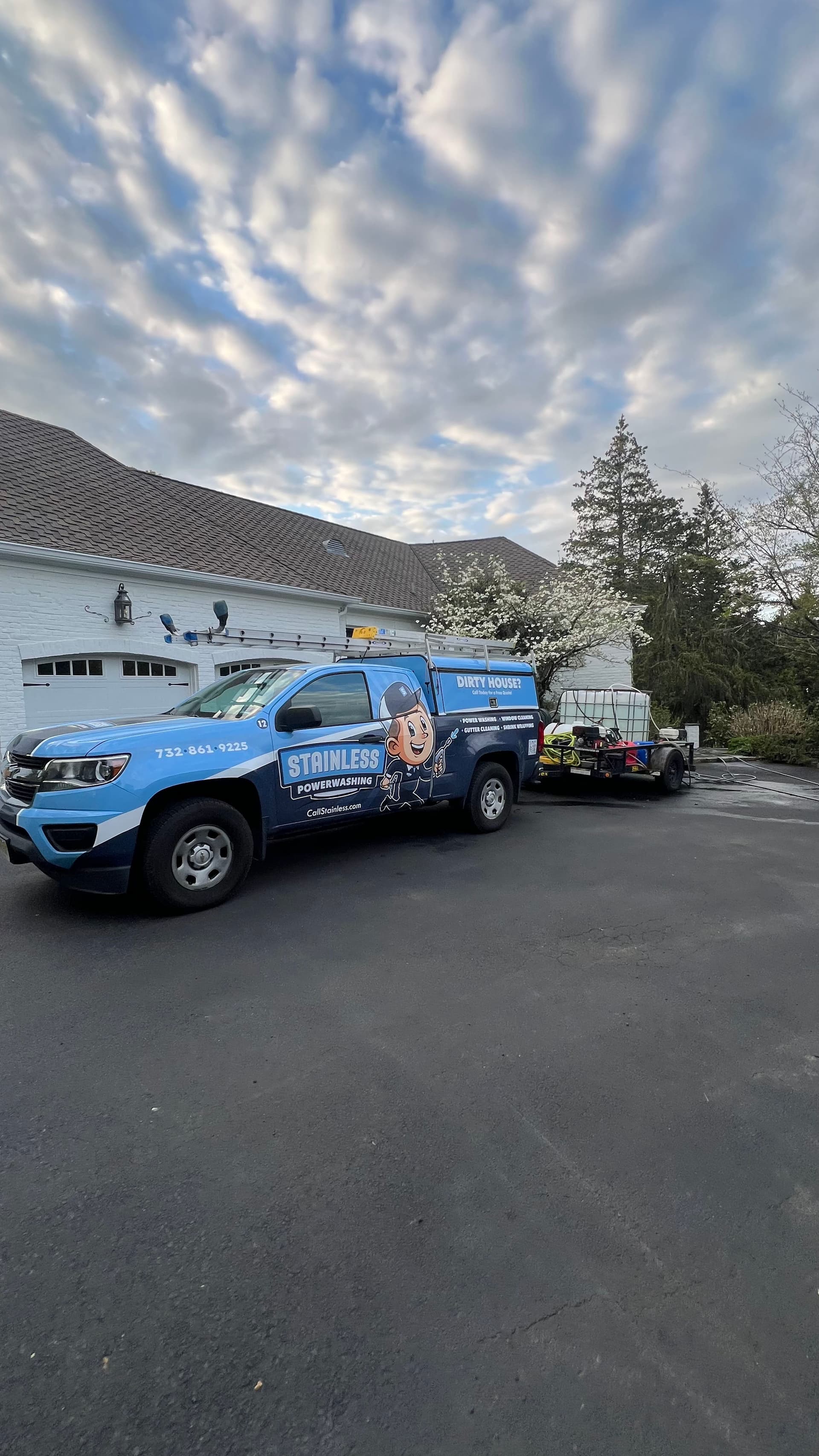 Gallery photos for Full Exterior Power Washing Done Right in Rumson NJ: Image #2