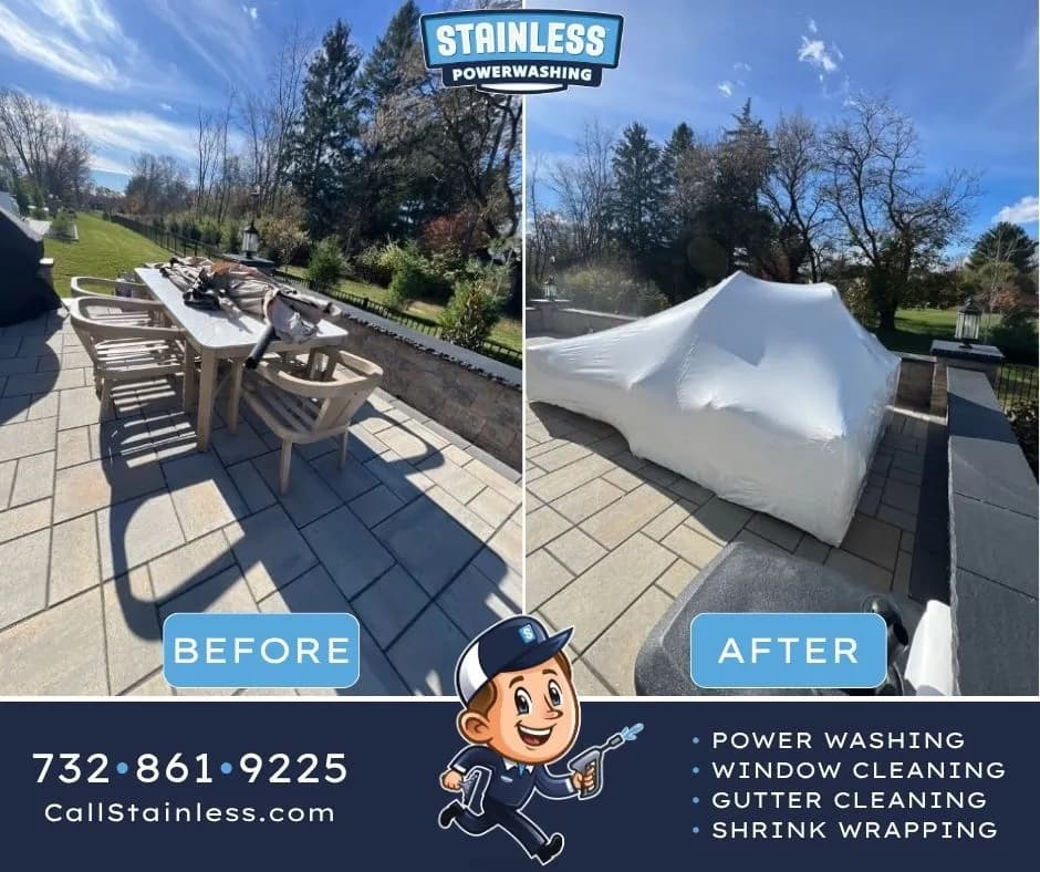 Outdoor Furniture Shrink Wrapping in Bay Head NJ image