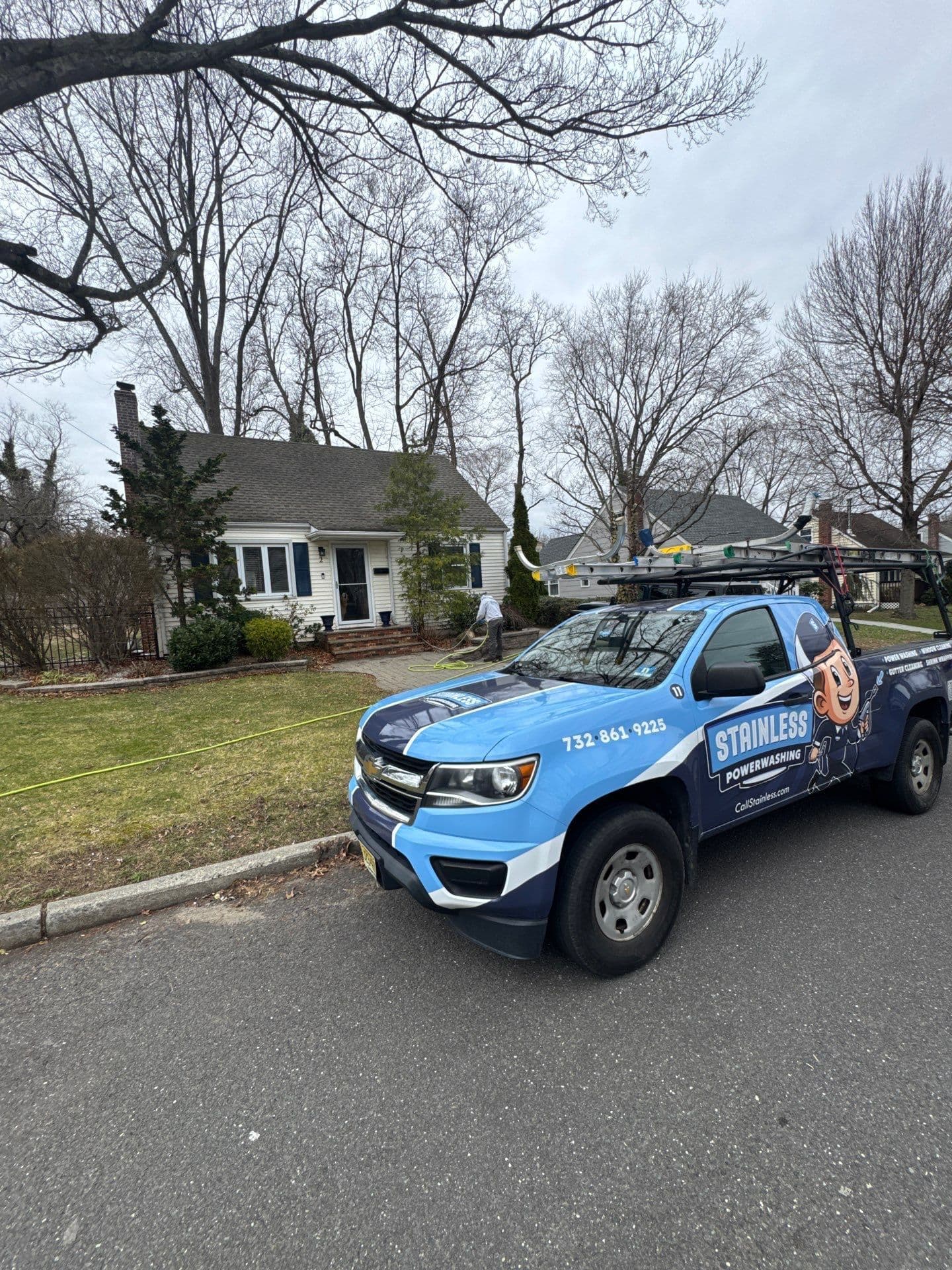 Project Stainless Power Washing Brings Sparkle to Red Bank NJ Driveways image