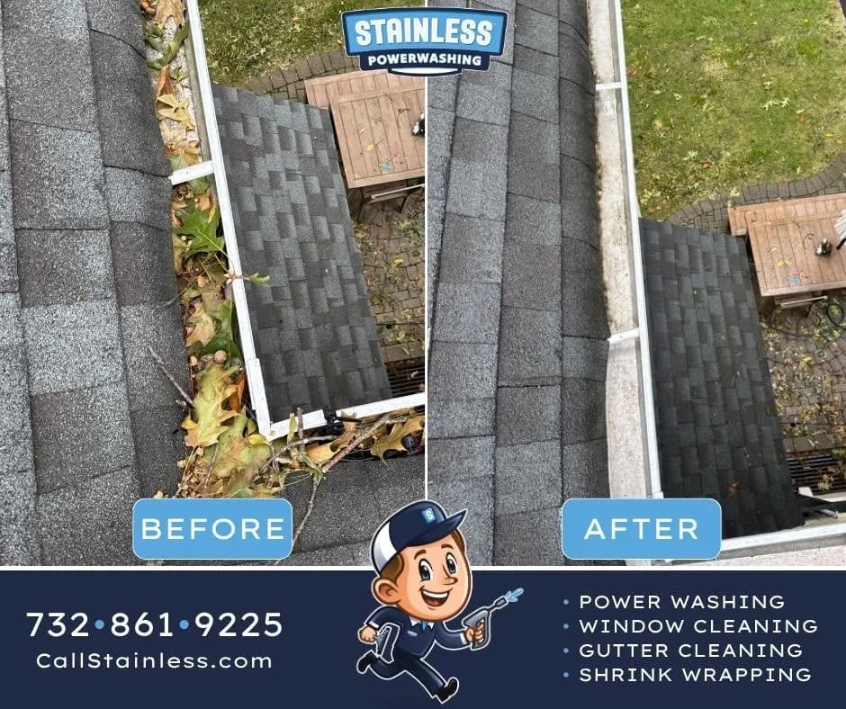 Gutter Cleaning in Sea Girt Stops Clogs Before They Cause Damage image