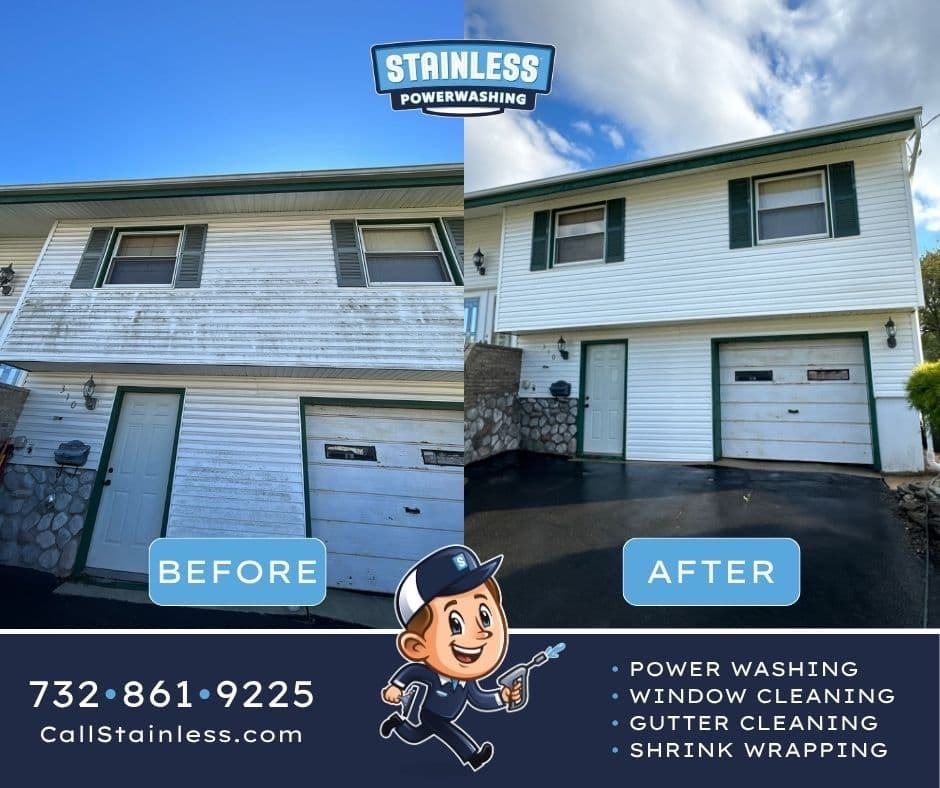 Project Impressive House Facelift with Stainless Power Washing image