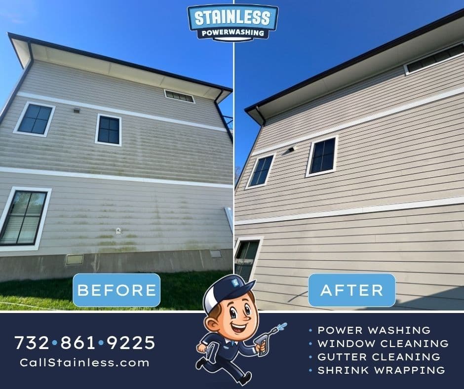 Soft Wash House Cleaning Strips Years of Buildup in Marlboro NJ image