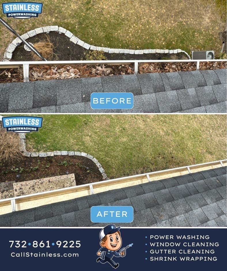 Gutter Cleaning in Manalapan Gets the Water Flowing Again image