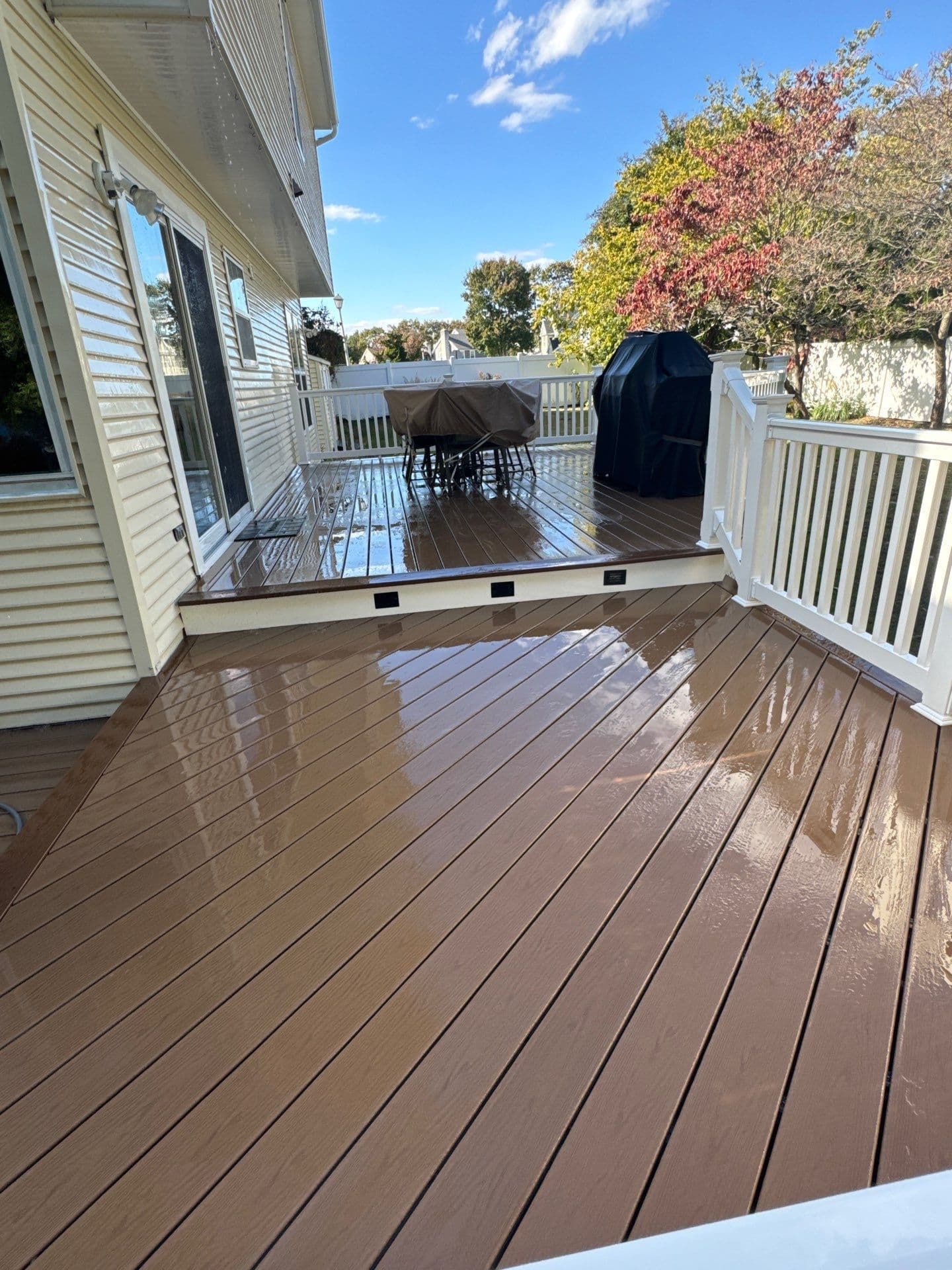 Deck Cleaning Refresh in Brick NJ