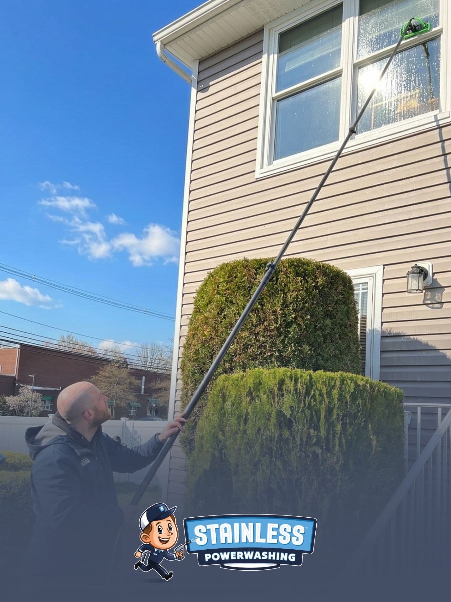 Project Second Story Window Cleaning Done Right in Aberdeen NJ image