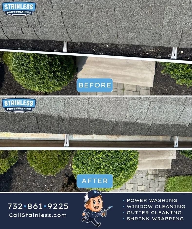 Gutter Cleaning in Wall NJ Before Winter Sets In image