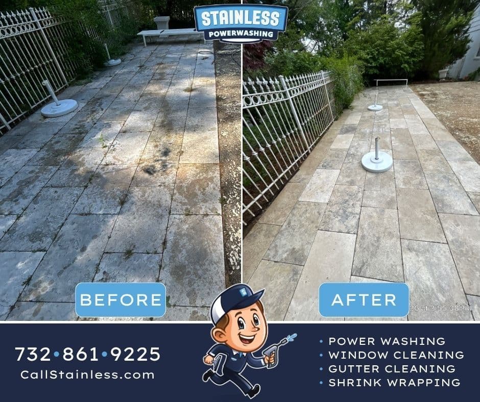 Patio Cleaning Done Right in Rumson NJ image