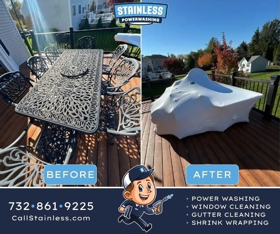 Project Patio Furniture Shrink Wrapping in Fair Haven NJ image