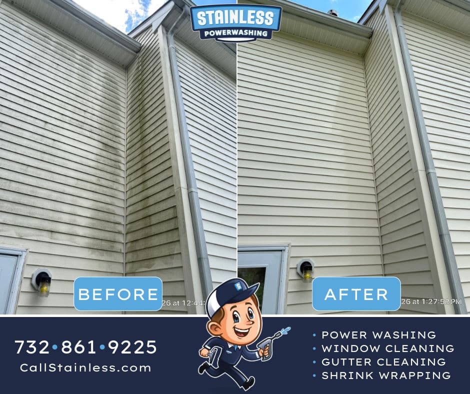 Vinyl Siding Soft Wash Done Right in Marlboro NJ image