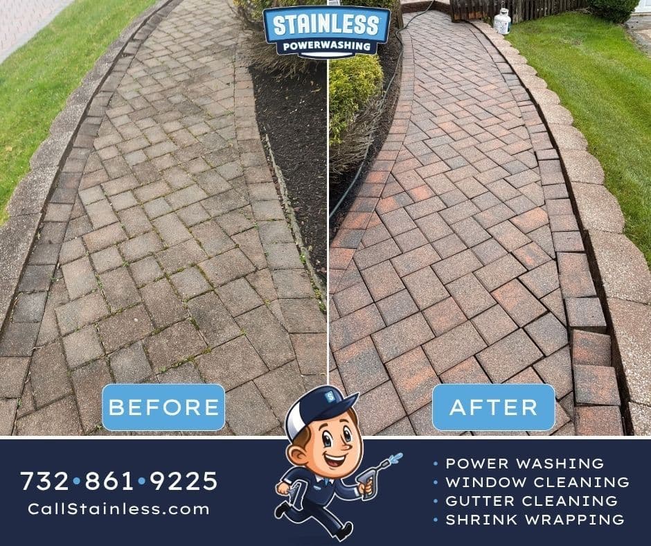 Project Paver Walkway Cleaning in Matawan That Actually Makes a Difference image
