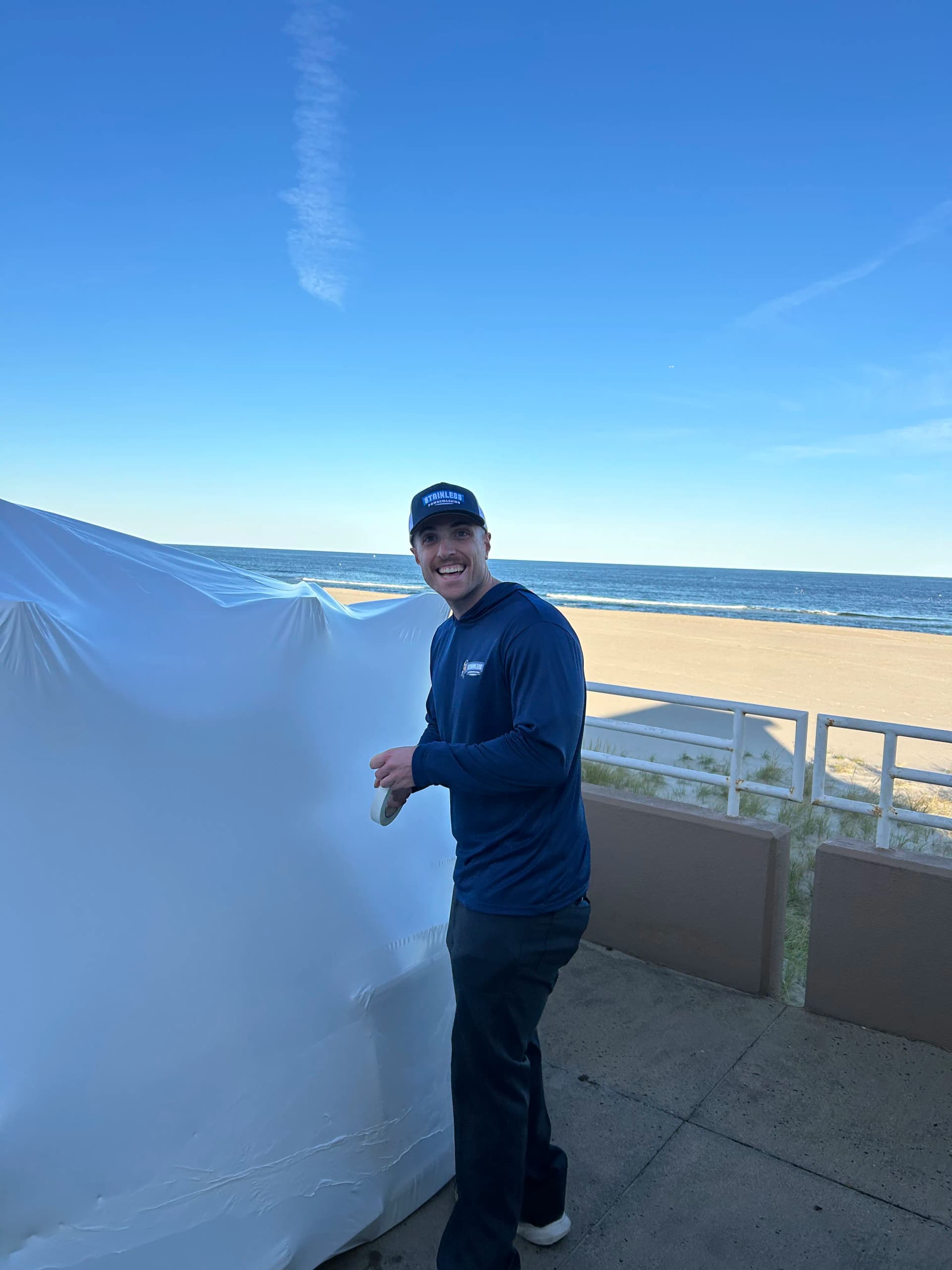 Gallery photos for Outdoor Furniture Shrink Wrapped for Winter in Long Branch: Image #5