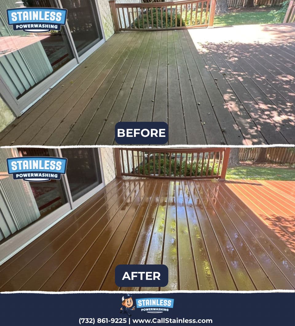 Project Deck Cleaning Makeover in Freehold NJ image