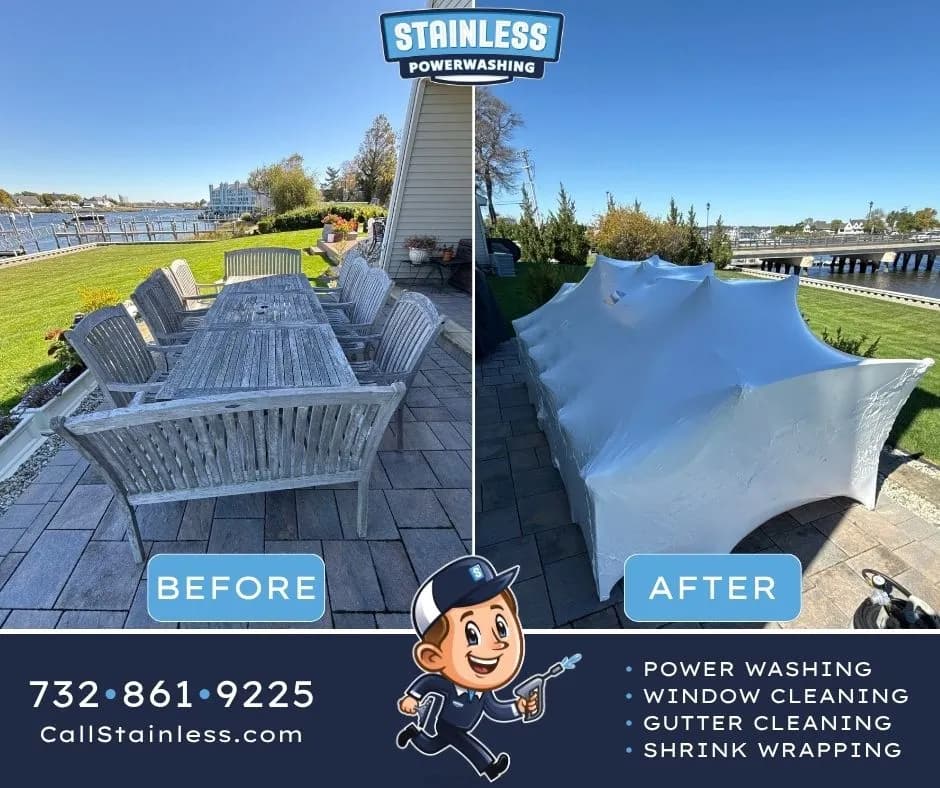 Project Outdoor Furniture Shrink Wrapping in Sea Girt NJ image