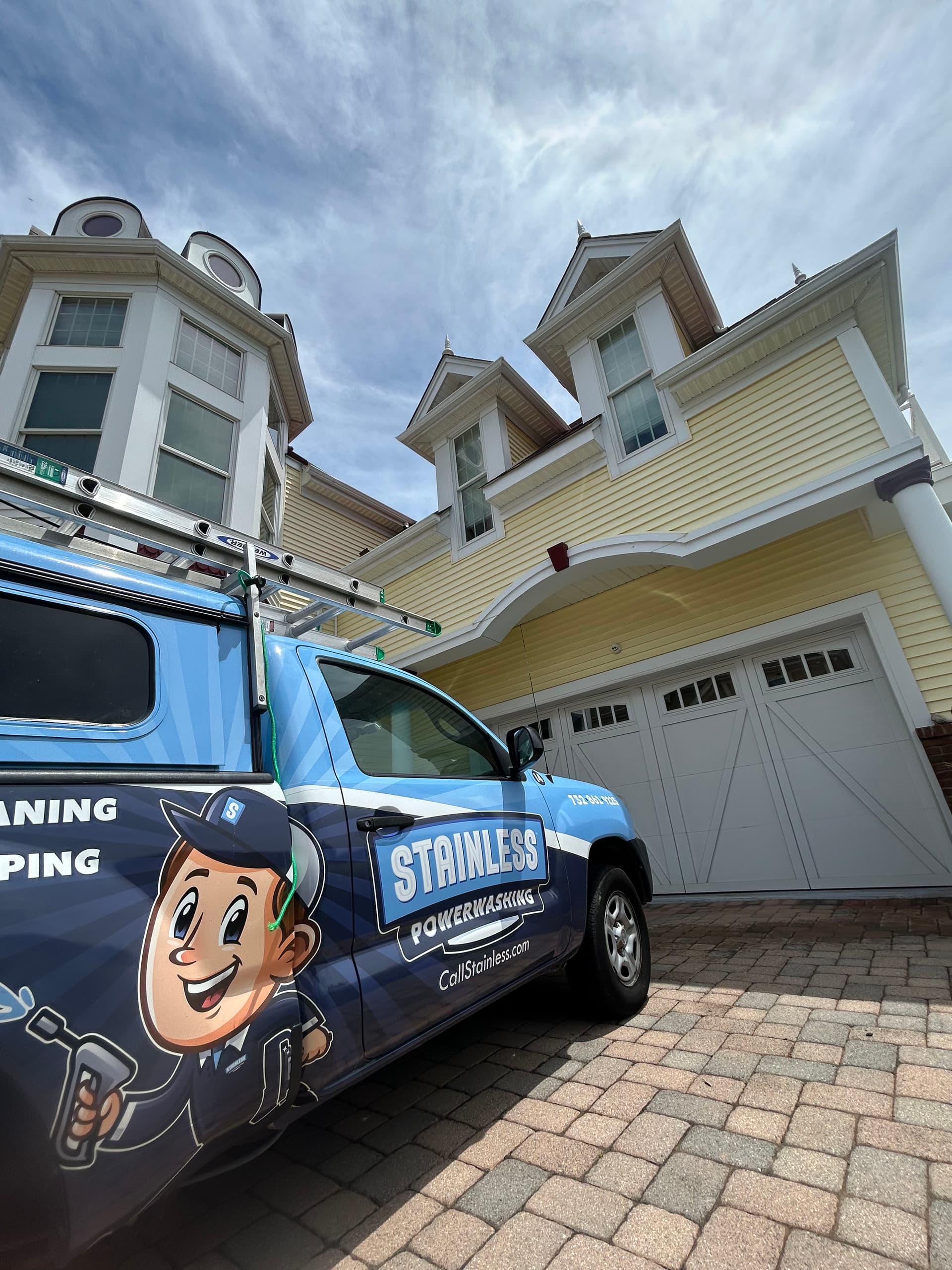 Soft Washing a Victorian Home in Monmouth County image