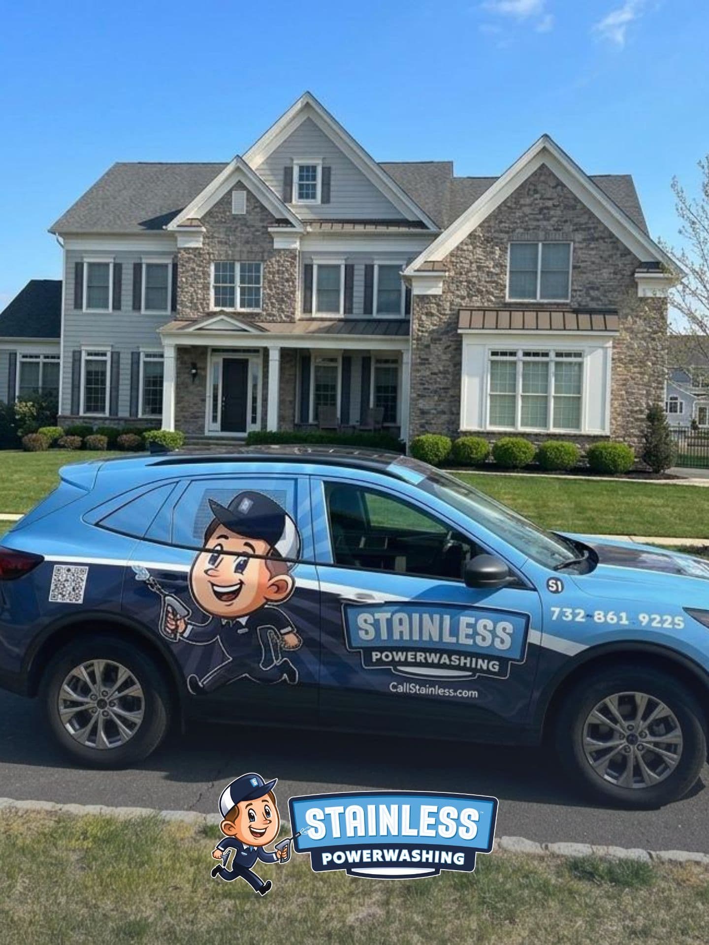 Spotted in the Neighborhood - Stainless Powerwashing Is on the Job image