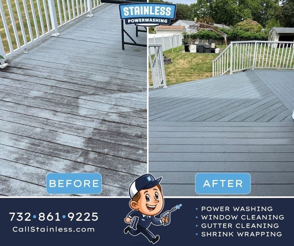 Deck Power Washing in Brielle NJ That Actually Works image