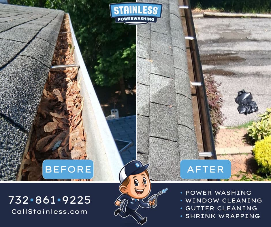 Gallery photos for Clogged Gutters Are a Silent Problem for Monmouth County Homes: Image #1