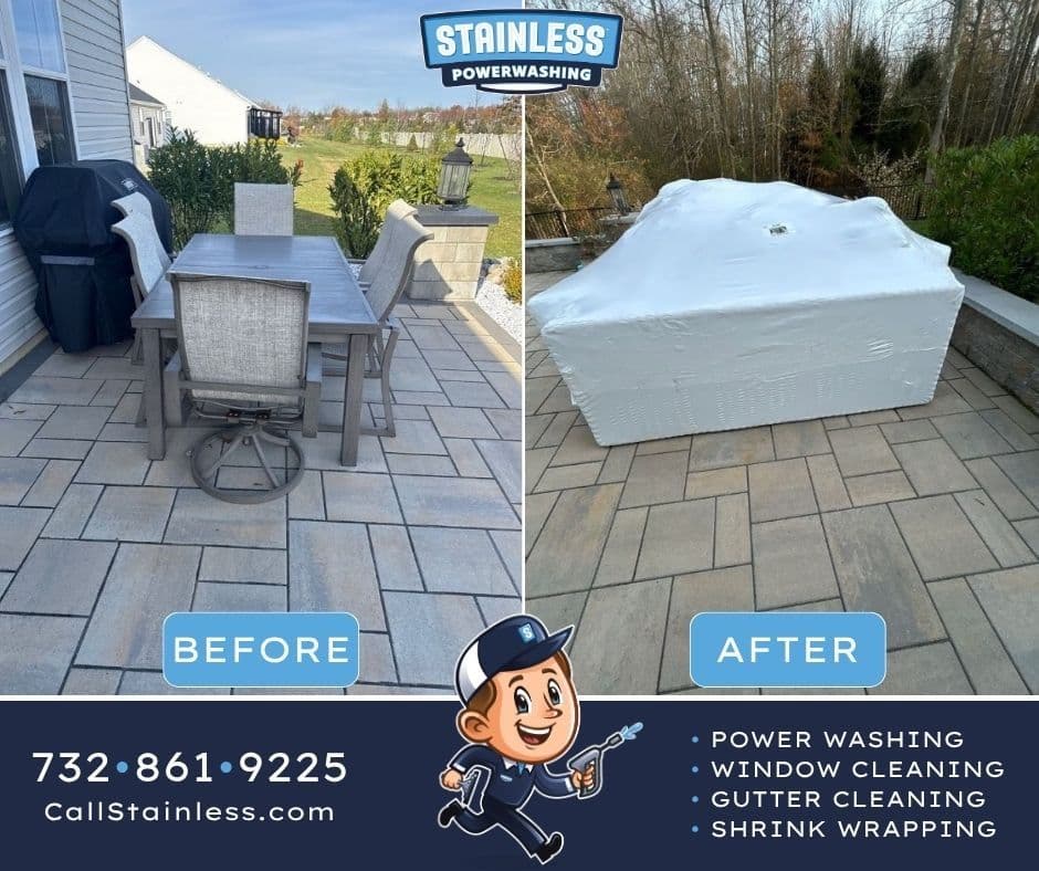 Patio Furniture Shrink Wrapping Done Right in Spring Lake image