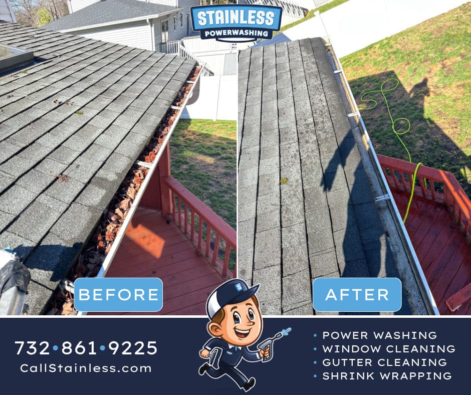 Gallery photos for Gutter Cleaning and Furniture Shrink Wrapping in Holmdel NJ: Image #1