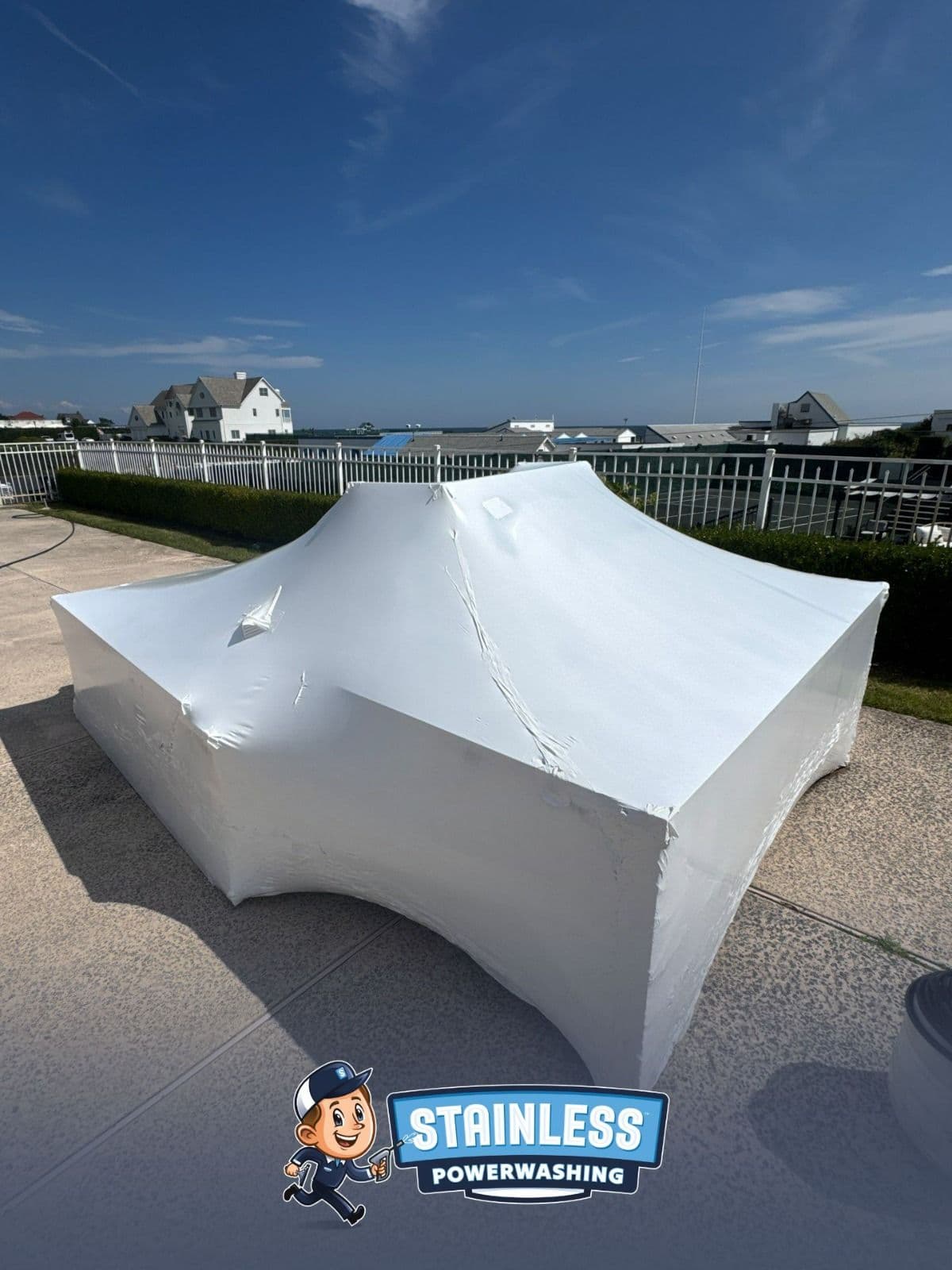Patio Furniture Shrink Wrapping in Colts Neck image