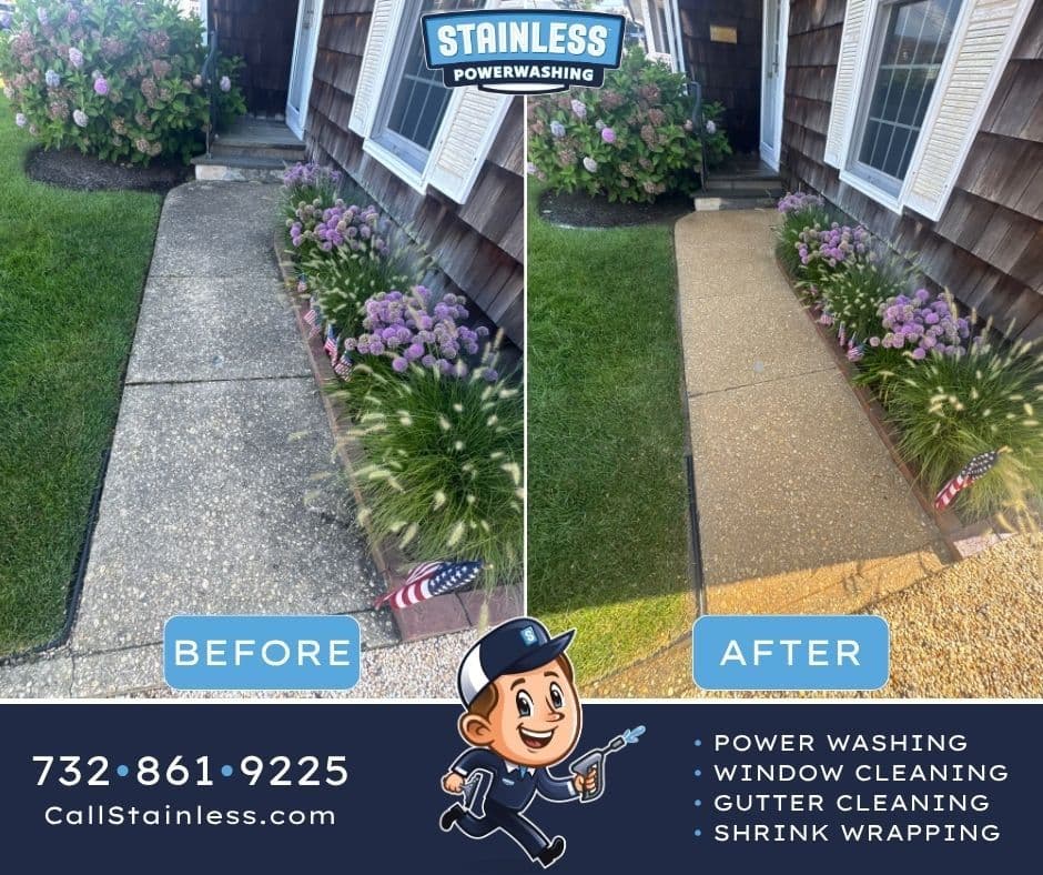 Walkway Power Washing in Holmdel That Actually Shows Results image