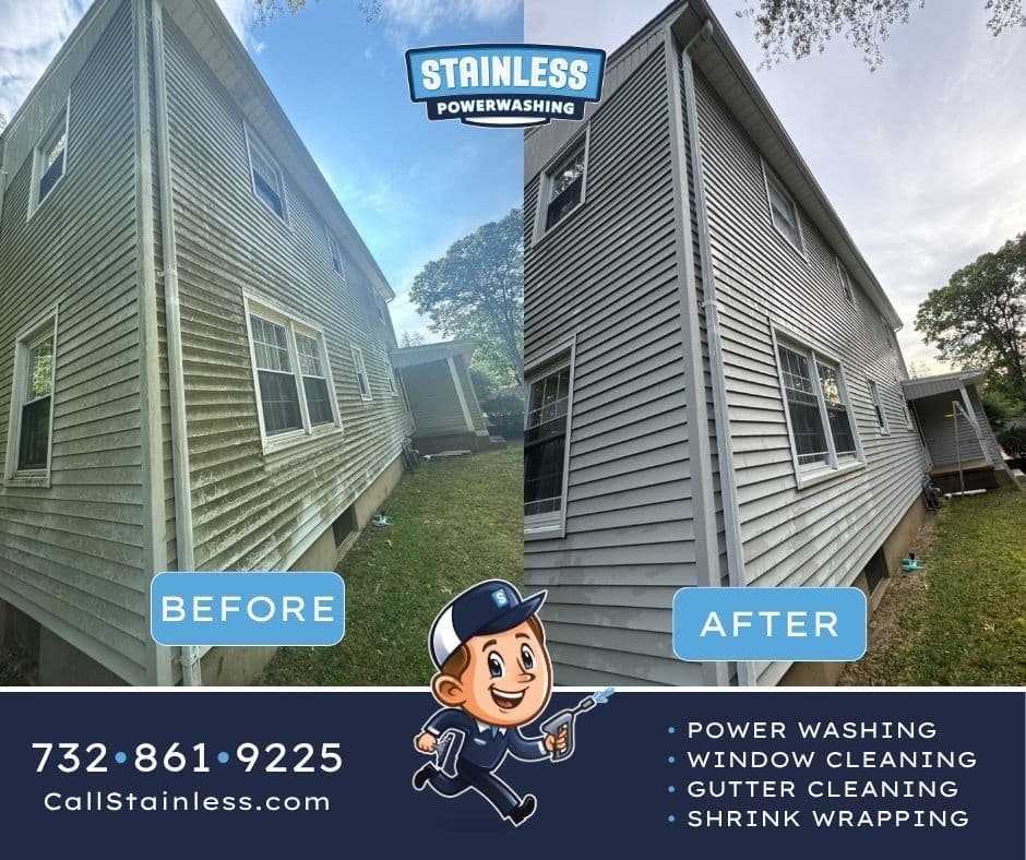 Soft Washing Results in Matawan, NJ image