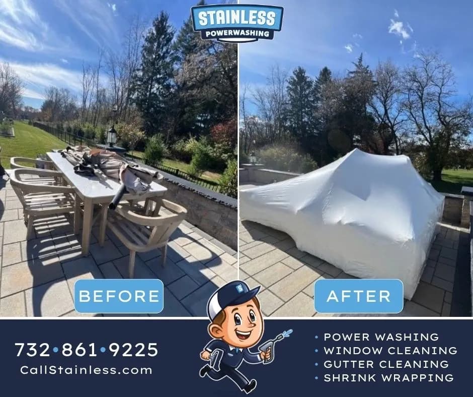 Patio Furniture Shrink Wrapping in Holmdel NJ image