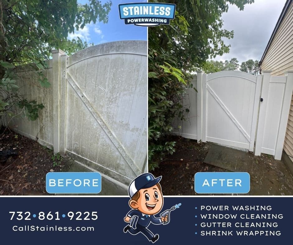 Vinyl Gate Goes From Green and Grimy to Bright White image